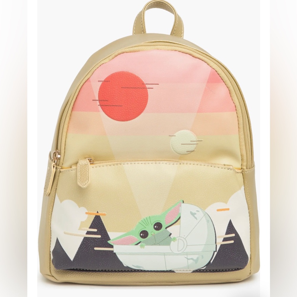 DANIELLE NICOLE THE MANDALORIAN BABY YODA/ GROGU BACKPACK